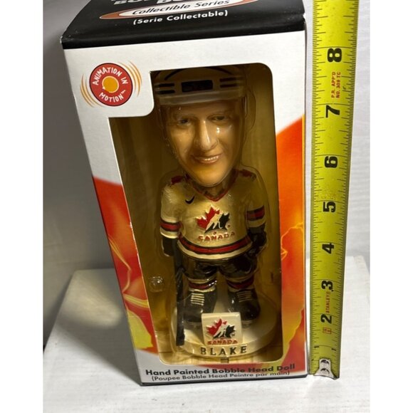 Rob Blake Bobble Head Team Canada NHLPA Bobble Dobbles Collectible Hockey 2002 - Picture 8 of 8